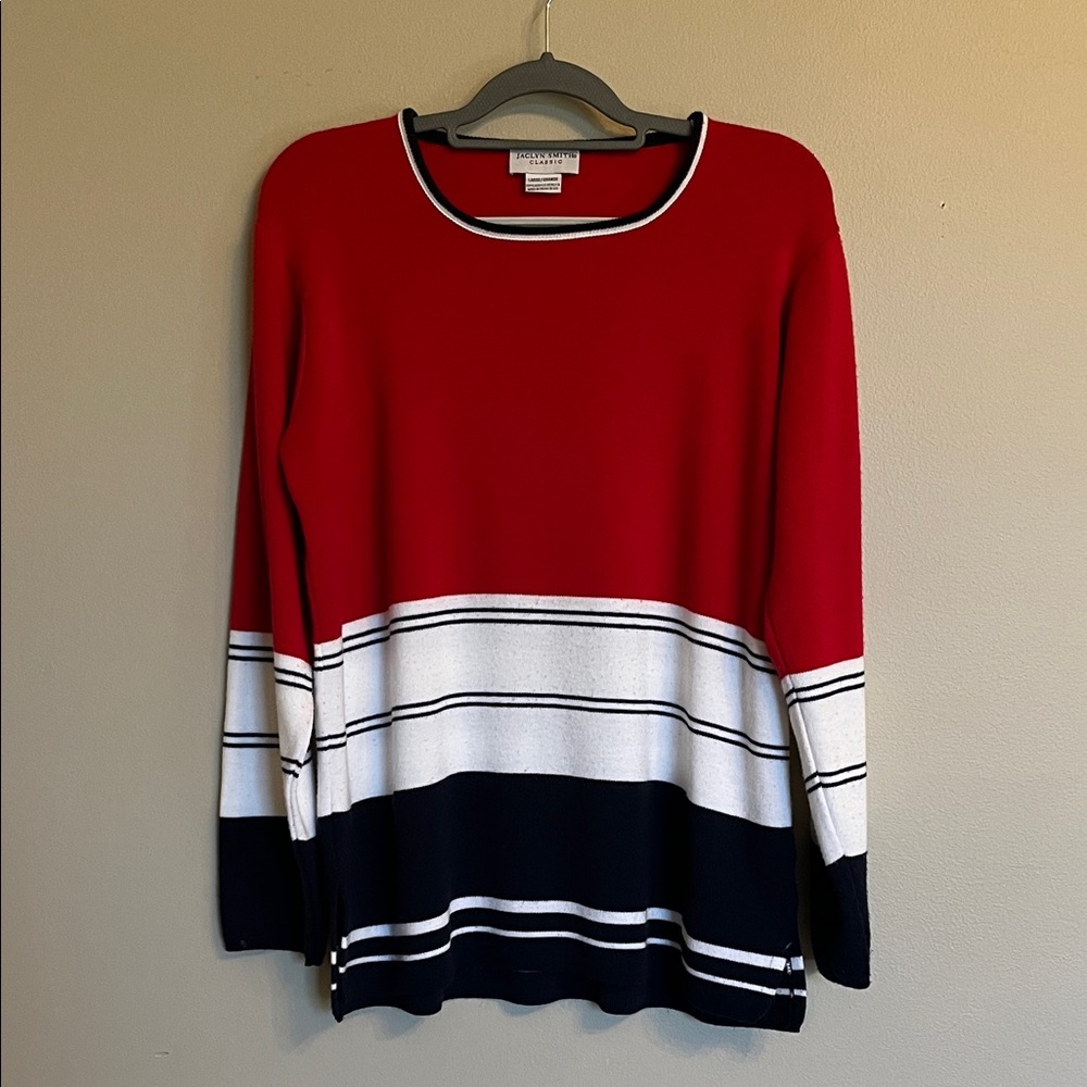 Red White & Blue Sweater